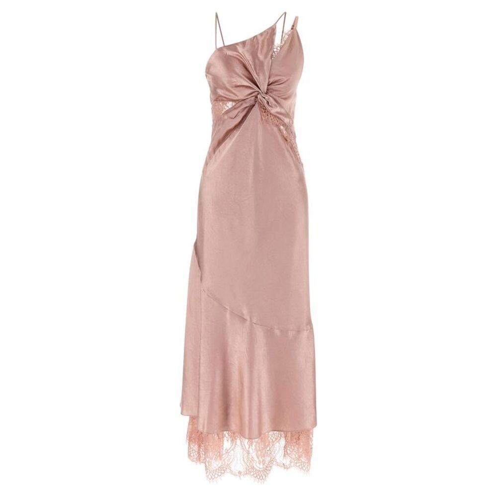 PINKO Multicolor Acetate Long Women's Dress